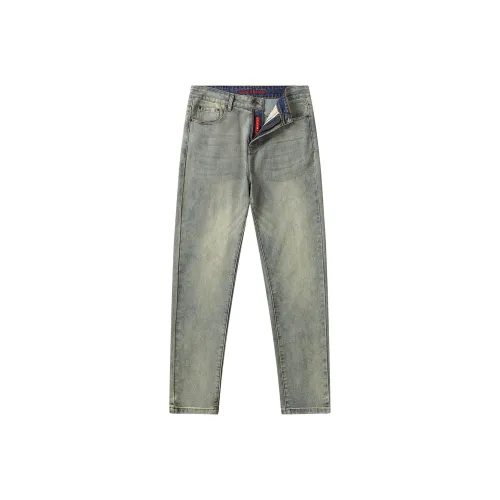 LUCKY BRAND Синие Унисекс Джинсы