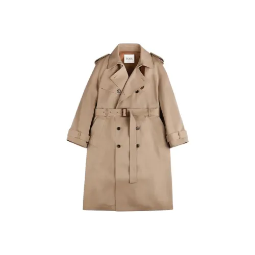 TOD'S SS25 Тренчкот Мужской Бежевый Желтый