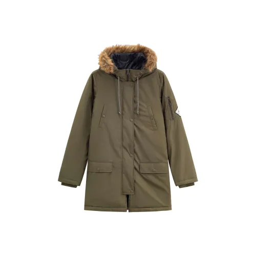 Vans Пуховая куртка Унисекс Зеленый