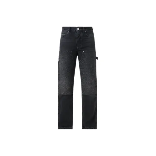 AMIRI Early Spring Collection SS25 Джинсы Мужские Винтаж Черный