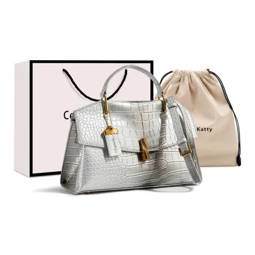 CentarlKatty ПУ (полиуретан) Сумка через плечо Сумка Женская Серого цвета