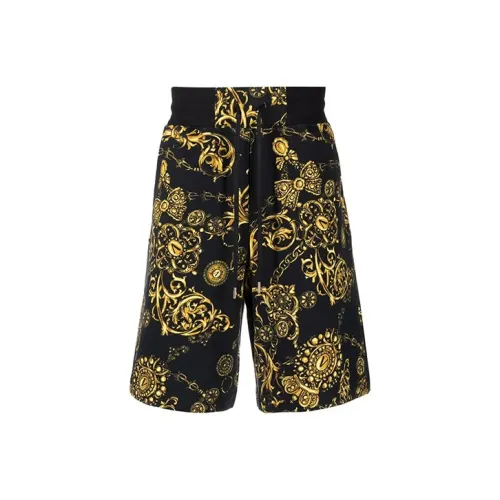 VERSACE JEANS COUTURE FW21 Повседневные шорты Мужские Черные