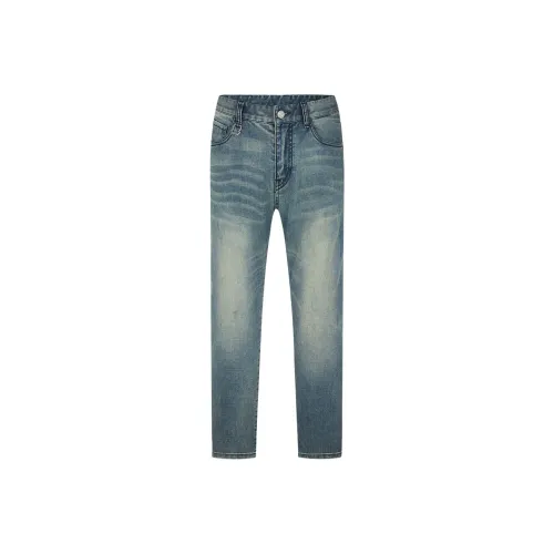 C'N'C New Order Classics series Джинсы Мужские Джинсовый синий