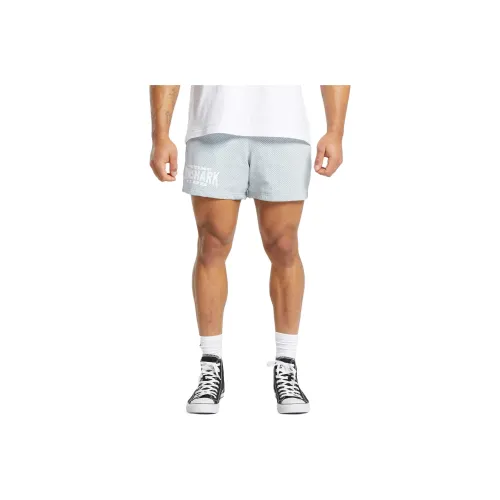 GYMSHARK Подъемный Клуб Сетка 5' Шорты Повседневные шорты Мужской Свежий синий