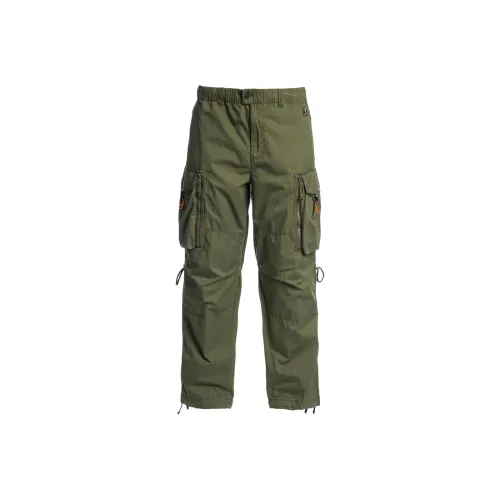 PARAJUMPERS Брюки карго Мужской Кукуруза Торт Зеленый
