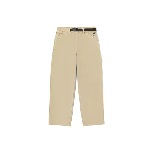 Ли совместный модель Повседневные брюки Unisex Light Хаки