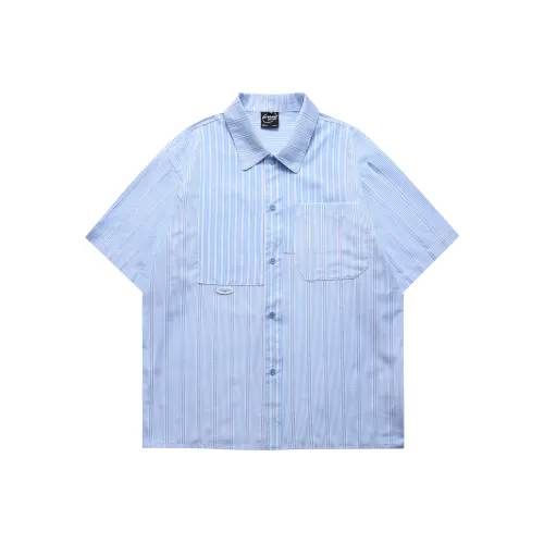 NOT BRAND ATTITUDE Рубашка Унисекс Light Синий