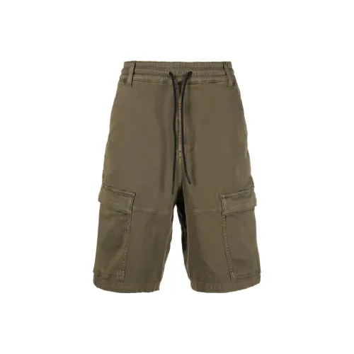 DIESEL Зеленые Мужские Карго Шорты