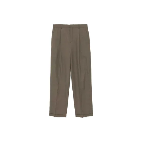 SAINT LAURENT FW24 Костюм Брюки Мужской Коричневый