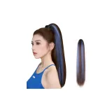 Холодный коричневый, омбре, синий