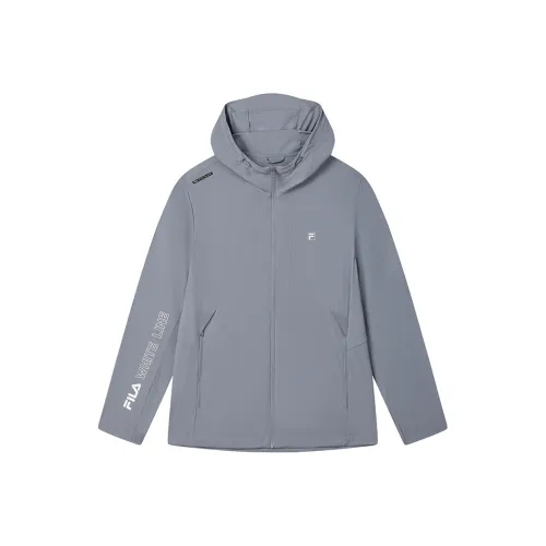 FILA Лайфстайл Тренчкот Мужской Темный Каменный Синий Bu