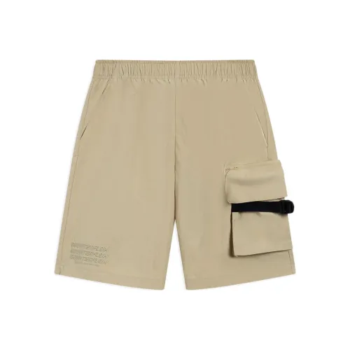 LINING CF Карго Шорты Мужские Без рисунка Хаки