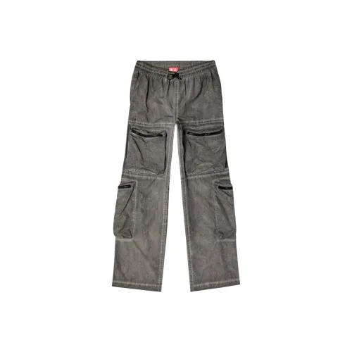 DIESEL Gray Мужские Карго Брюки