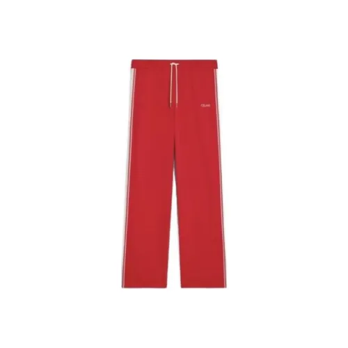 CELINE SS23 Повседневные брюки Мужские Красные