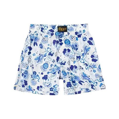 Drew House Smiley Collection Danube Синий Унисекс Повседневные шорты