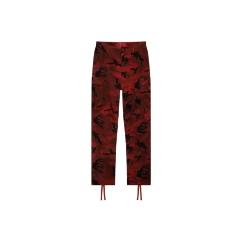 Hellstar Red Men's Cargo Pants Hellstar Красный Мужские Карго Брюки