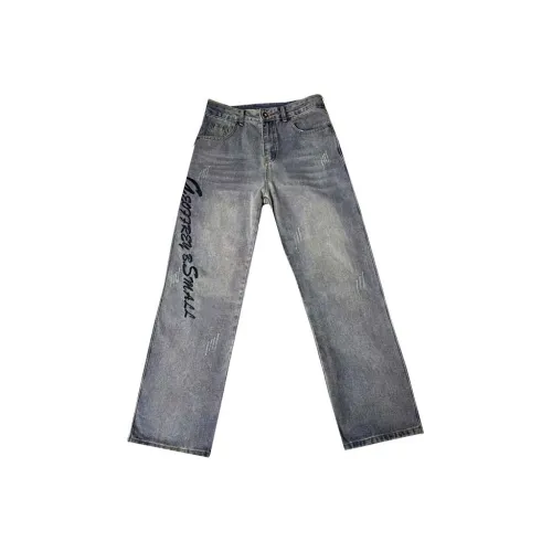 ASHER LEVINE Синие Унисекс Джинсы