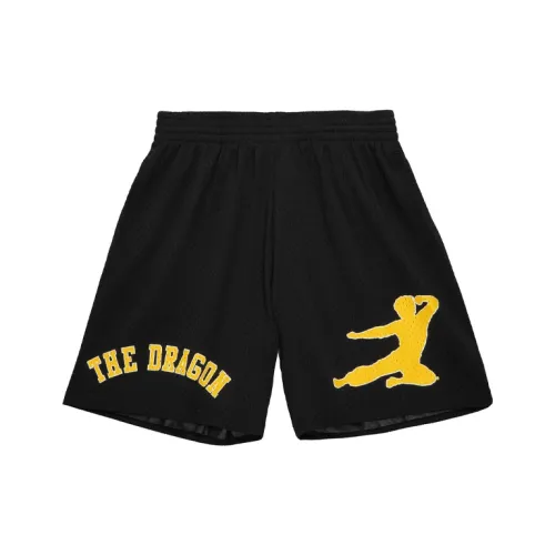 Mitchell Ness Черные Мужские Повседневные Шорты