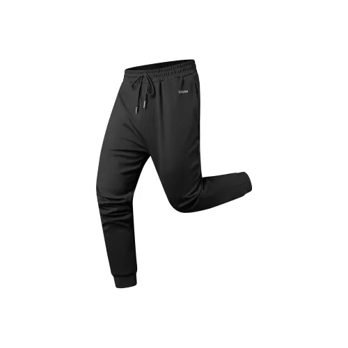 SISULAN Вязаные тренировочные штаны унисекс черные
