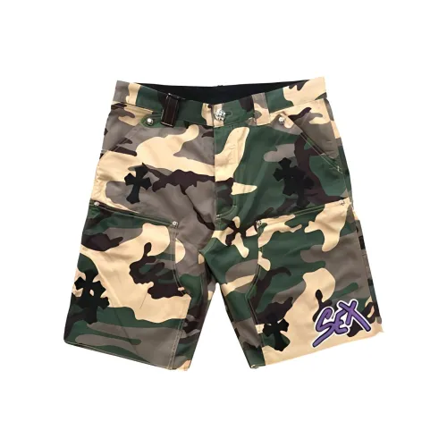 Chrome Hearts Шорты Мужские Зеленые