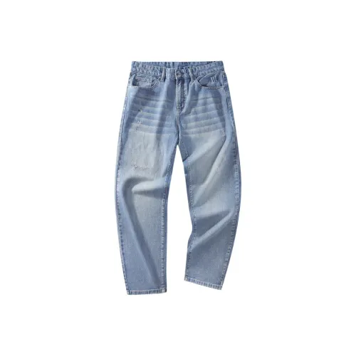FAIRWHALE Medium Blue 112 Мужские Джинсы