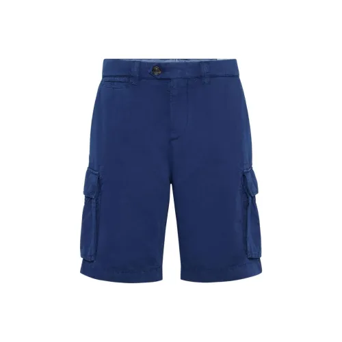 BRUNELLO CUCINELLI SS24 Карго Шорты Мужские Синие