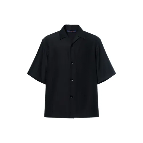 LOUIS VUITTON SS25 Рубашка Мужская Темно-Зеленая