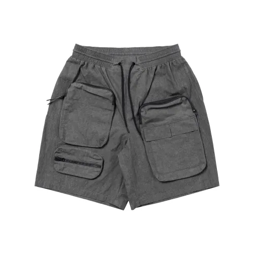THEWIZBRAND Loose Fit Shorts Unisex Photinia Gray