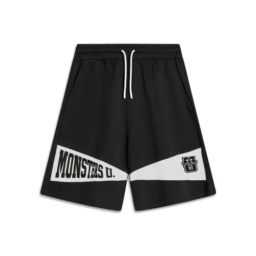 LINING x DISHINIGUAISHOUDAXUE LIANMINGKUAN Disney Повседневные шорты Мужские Черные