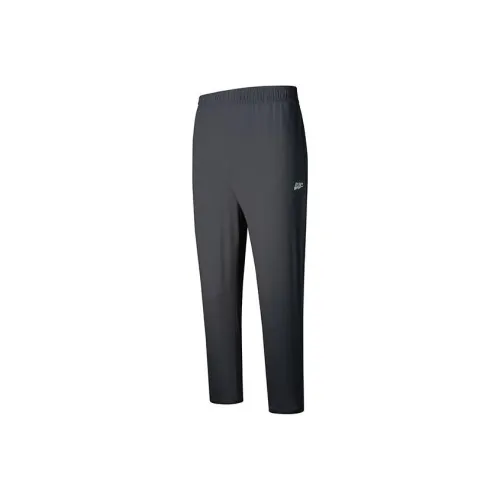 QIAODAN Мужские Повседневные Брюки Железо Серого Цвета