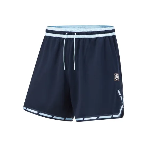 LINING Badfive Повседневные шорты Мужские Темно-морские Синий