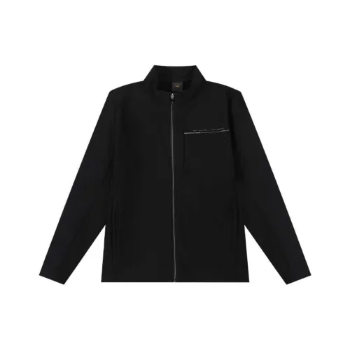 361° ZONGXUNXILIE Тренчкот Мужской Супер-Черный