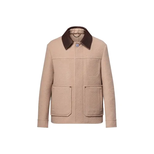 LOUIS VUITTON Куртки и пальто Мужской Светло-коричневый