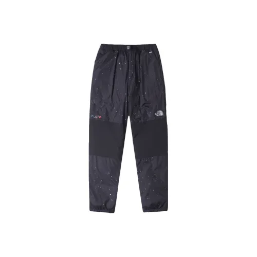 THE NORTH FACE NORTH X CLOT Co Бренд SS24 Пуховые утепленные штаны Унисекс Звездный черный