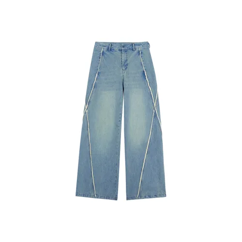 JUNGLE TIGER Унисекс Джинсы