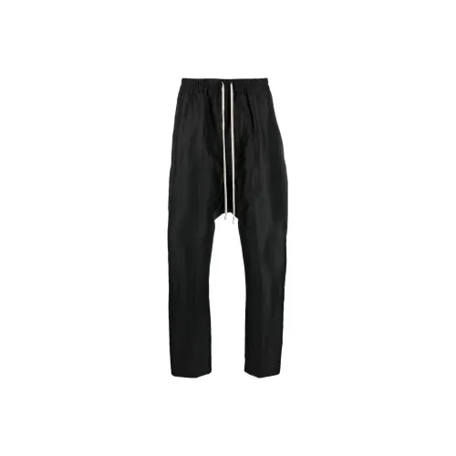 RICK OWENS совместный бренд Черные Мужские Повседневные Штаны