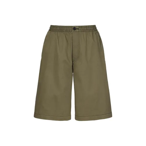 UNIQLO MARNI Co Брендинг Темно-оливковый Унисекс Повседневные шорты