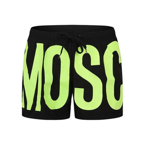 MOSCHINO Черные Мужские Повседневные Шорты