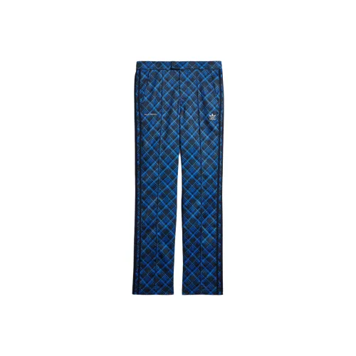 Adidas Originals x Wales Bonner TARTANTP Повседневные брюки Мужские Синие