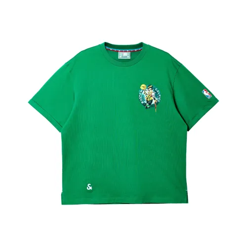 JACK JONES· Jack Jonesxnba T-Shirt Мужской Изумрудно-зеленый E60