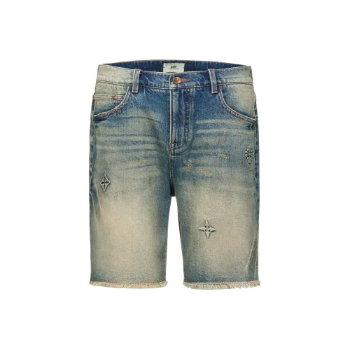 23R+ Blue Men's Denim Shorts