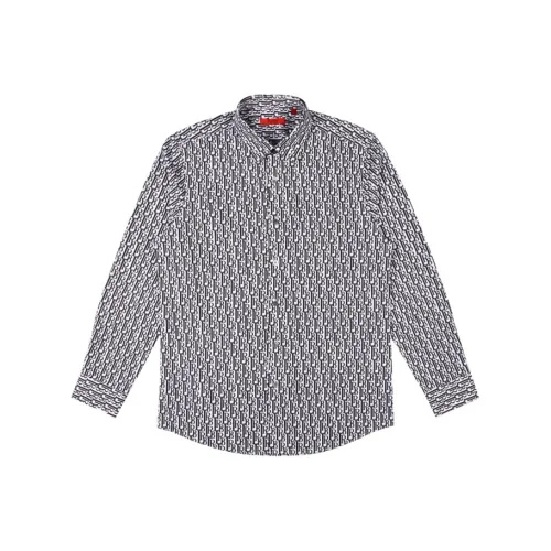 Raidy Boer Рубашка Мужская Черная Многоцветная