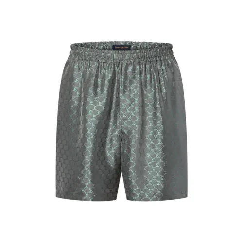 LOUIS VUITTON SS24 Повседневные шорты Мужские Серые
