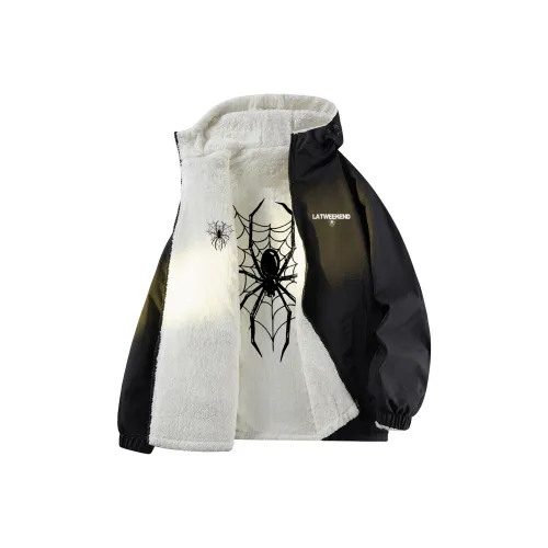 LA'T.WEEKEND Хлопковый пуховик унисекс