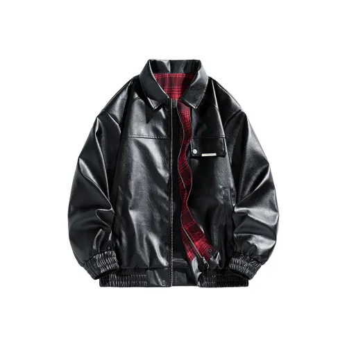 UPZCY Унисекс Кожаные Куртки