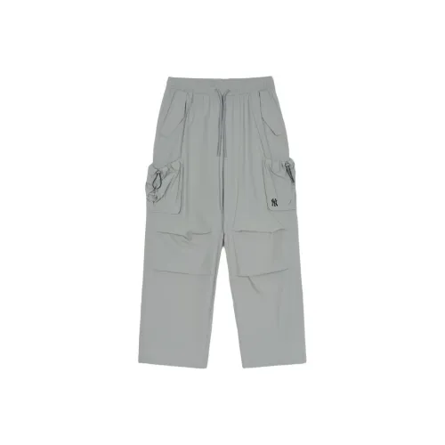 Mlb Base Logo Базовый New York Yankees Gofcore Брюки карго Unisex Light Серый