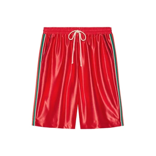 Gucci Red Men's Casual Shorts Gucci Красные Мужские Повседневные Шорты