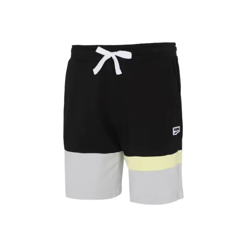 PUMA Черные Серые Мужские Повседневные Шорты