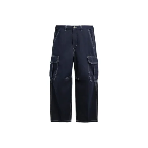 COACH SS25 Карго Брюки Мужские Морской Синий