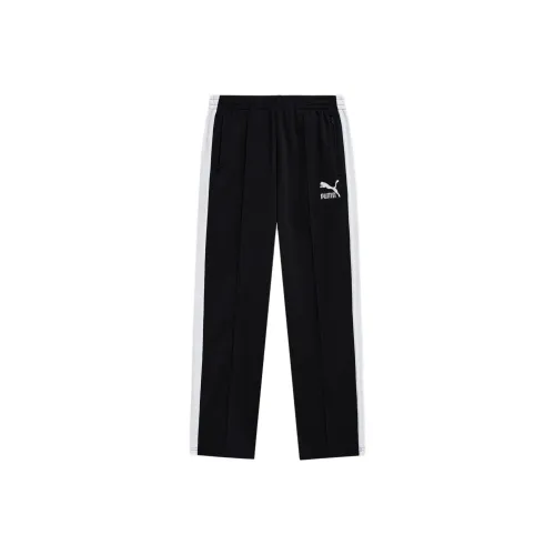 PUMA T7 Taping Track Pants Повседневные брюки Мужской Черный